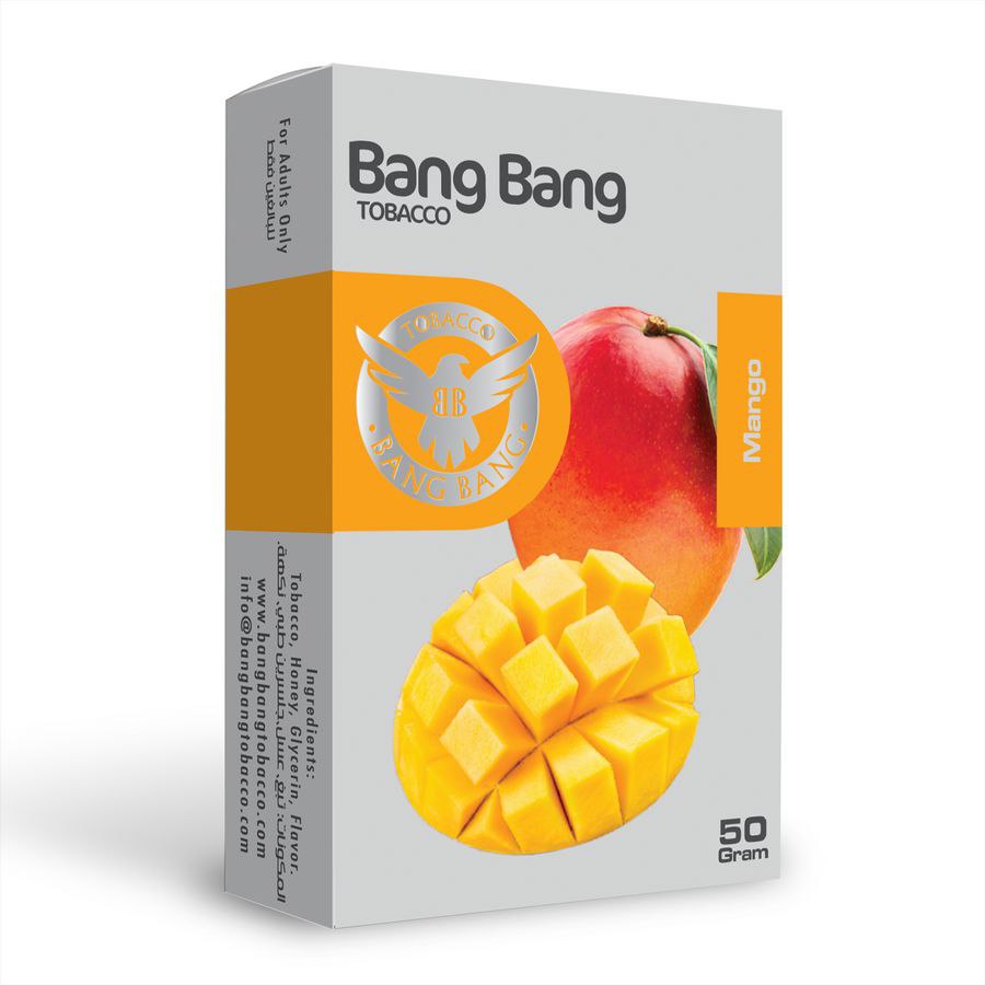 تنباکو قلیان بنگ بنگ انبه (Bang Bang Mango)