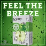 تنباکو قلیان بنگ بنگ سیب یخ Bang bang ice apple - تصویر 4