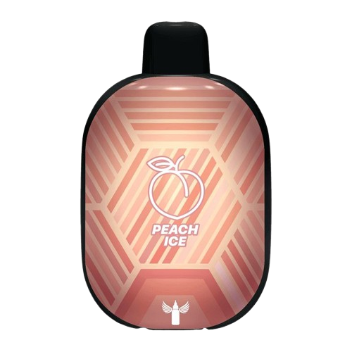 🥭 پاد یکبار مصرف دکتر ویپ هلو یخ 5500 پاف | Dr Vapes Panther Bar Peach Ice
