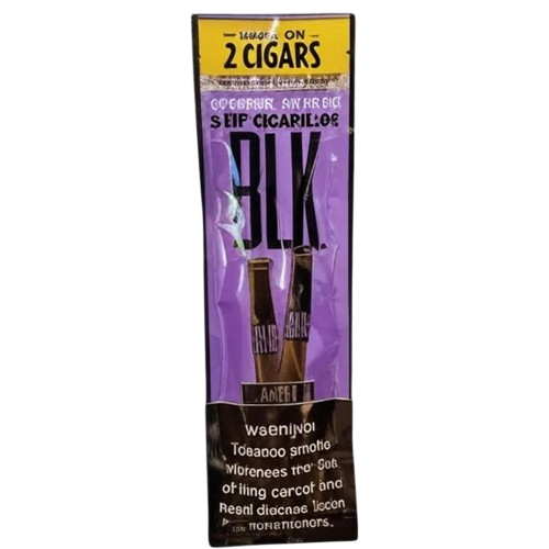 سیگار برگ بی ال کا بسته ۲ نخی انگور  Swisher Sweets BLK Grape