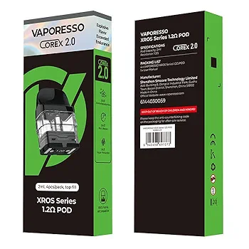 کارتریج ویپرسو ایکسروس مقاومت 1.2 اهم  Vaporesso XROS Pods Corex 2.0