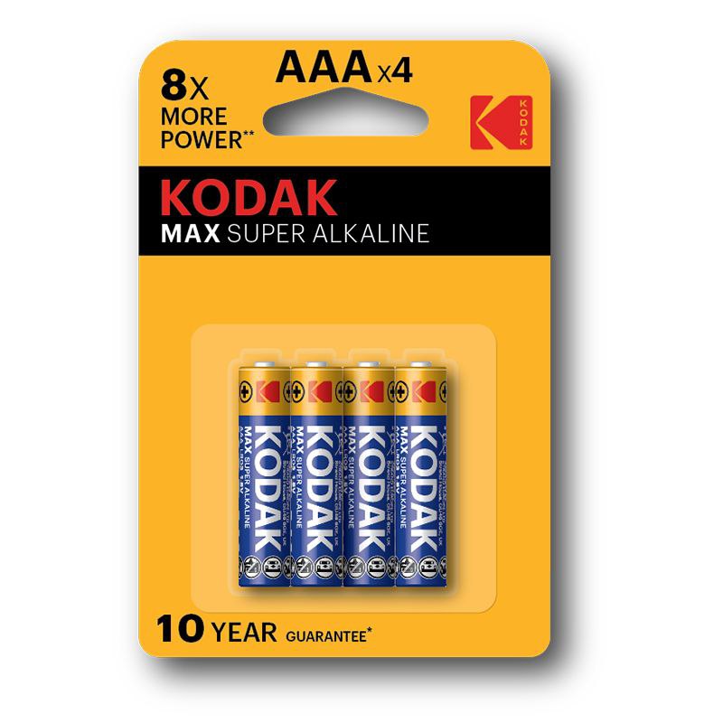 باتری نیم‌قلمی مکس سوپر آلکالاین کداک AAA Kodak Max Super Alkaline Battery AAA