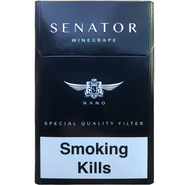 🍷 سیگار سناتور شرابی نانو بال کوتاه Senator Winegrape Nano Short Wing