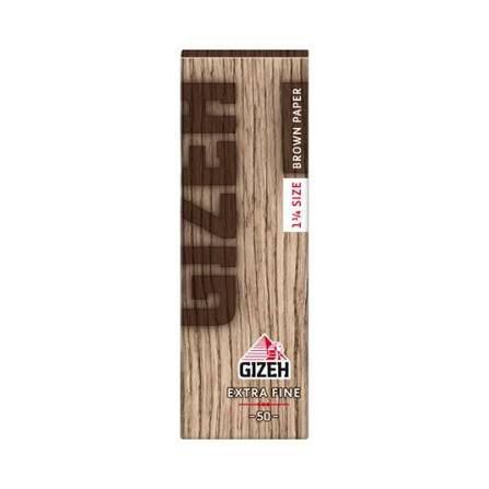 کاغذ سیگار گیزه براون کوتاه ارگانیک قهوه‌ای Gizeh Brown paper