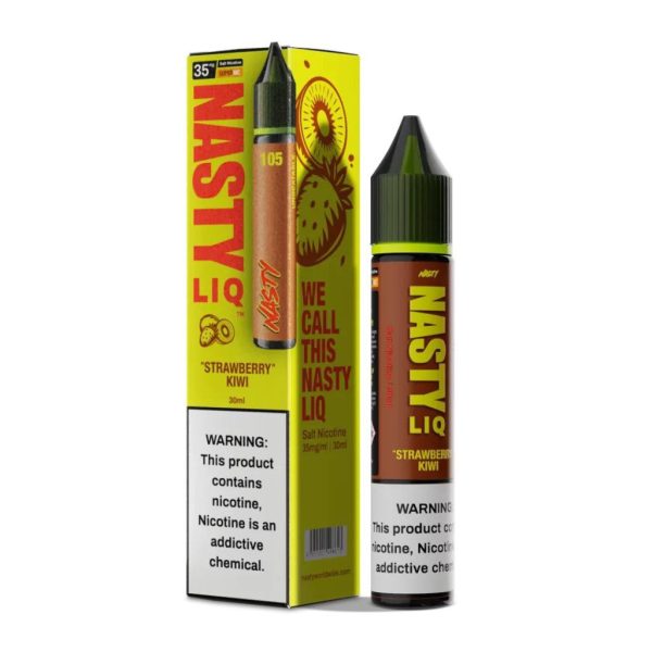 سالت نستی توت‌فرنگی کیوی  NASTY LIQ 105 STRAWBERRY KIWI