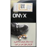 سیگار اونیکس مشکی طلایی سوپراسلیم Onyx Gold 100 Cigarette