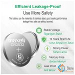 باتری سکه‌ای مکسل Maxell CR2032 اصل ژاپن