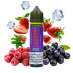 سالت نیکوتین نستی توت‌فرنگی، بلوبری و تمشکNasty LIQ Blueberry Raspberry Strawberry Salt Nic 30ml