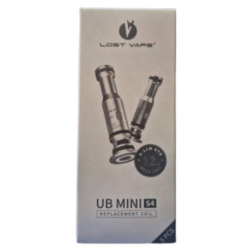 کویل لاست ویپ یو بی مینی اس 4 1.2 اهم  Lost Vape UB Mini V2 Coils S4 1.2Ω