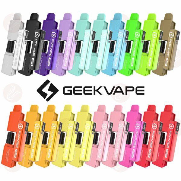 پاد یکبارمصرف گیگ ویپ پاپ‌وایب ۵۰۰۰ GEEKVAPE POPVIBE V5000  