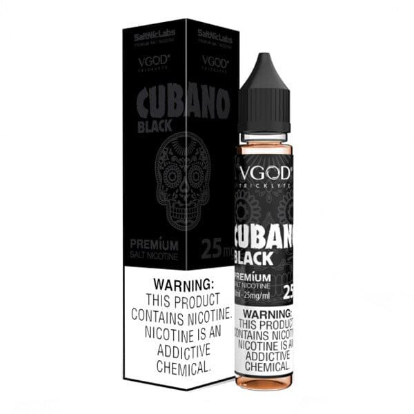 ویگاد ۲۵ میلی‌گرم VGOD SaltNic Cubano Black 25 ml