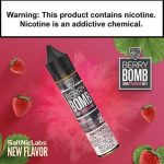سالت بمب توت‌فرنگی ترش ویگاد ۲۵ میلی‌گرم  VGOD Berry Bomb Sour Strawberry SaltNic 25mg