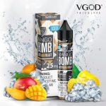 سالت بمب انبه یخ ویگاد 25 میلی‌گرم   VGOD Iced Mango Bomb SaltNic 25mg