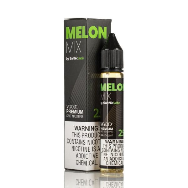 سالت هندوانه طالبی ویگاد 25میلی گرم  VGOD MELON MIX saltnic 25 mg