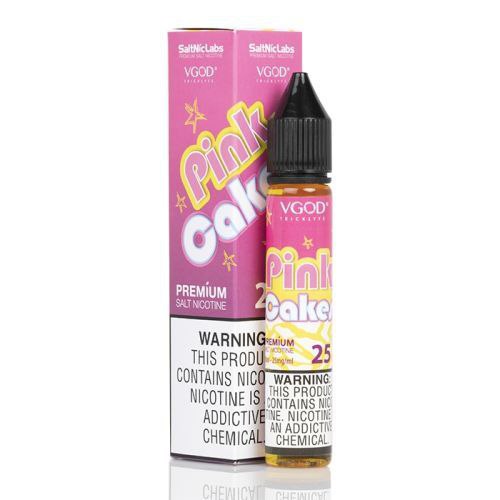 سالت کیک صورتی ویگاد 25 میل گرم VGOD Pink Cakes SaltNic 25mg