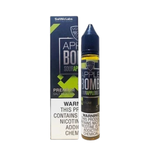 سالت نیکوتین بمب سیب ترش ویگاد۵۰ میلی‌گرم VGOD Apple Bomb Sour Apple SaltNic 50 mg