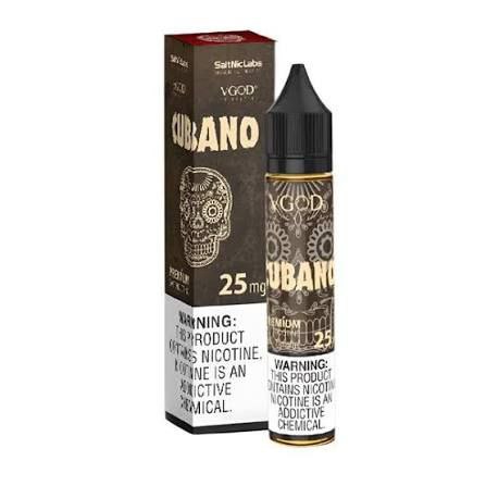 سالت ویگاد کوبانو قهوه‌ای 25 میلی گرم VGOD Cubano Rich Creamy Cigar 25mg